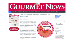 Desktop Screenshot of gourmetnews.com