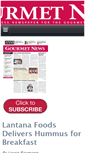 Mobile Screenshot of gourmetnews.com